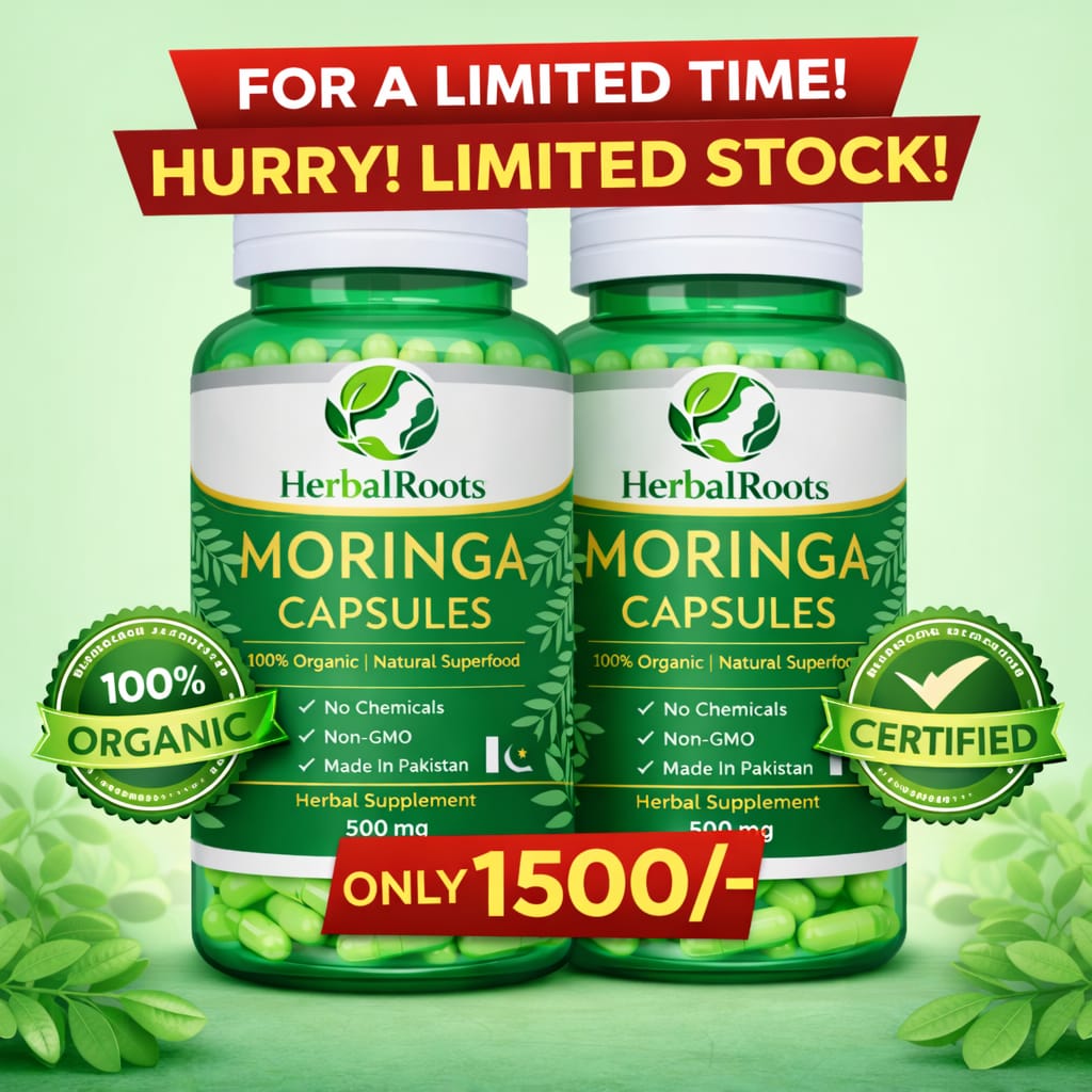 Moringa Capsules - Limited Time Special Offer